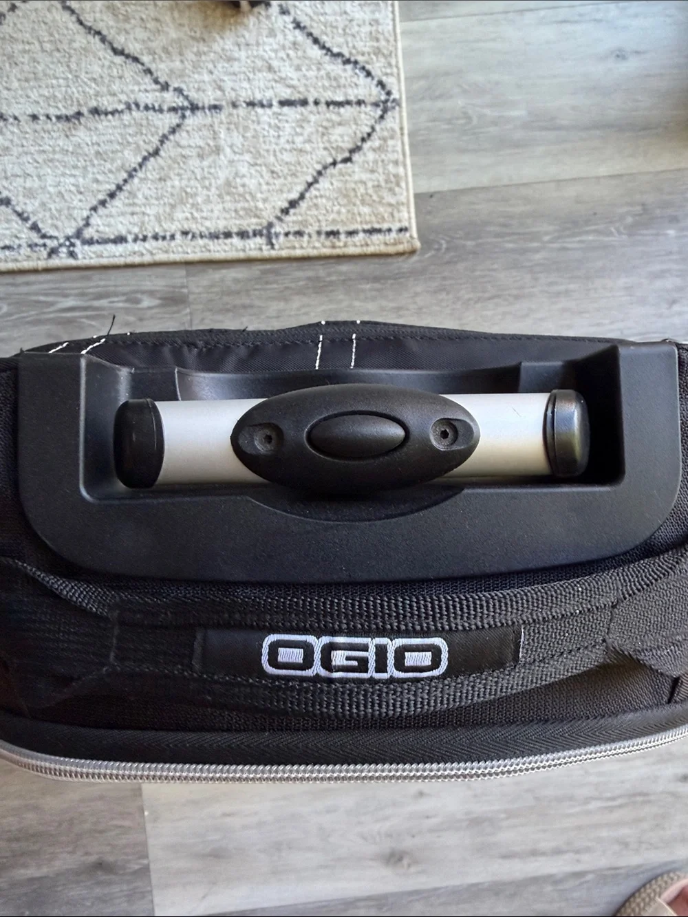 OGIO NBC Sports Logo Rolling Backpack Multi-Pocket Travel Bag